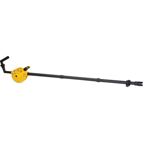 Pompe rotative pour baril, Polypropyl&egrave;ne, Pour capacit&eacute; 15 - 55 gal. US, 8 oz/course Kelford