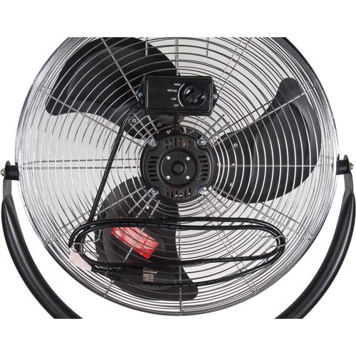 Ventilateur sur pi&eacute;destal haute vitesse, Commercial, 3 Vitesses, Diam&egrave;tre de 20" Kelford