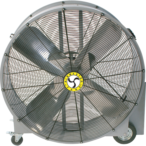 Belt Drive Drum Fans, Industrial, 2 Speed, 42" Diameter Kelford