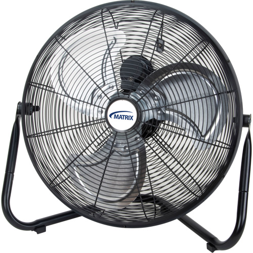 High-Velocity Floor Fan, Commercial, 3 Speed, 16" Diameter Kelford