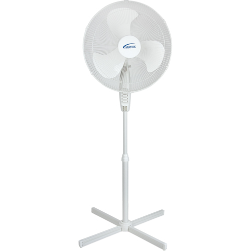 Oscillating Pedestal Fan, Commercial, 3 Speed, 18" Diameter Kelford