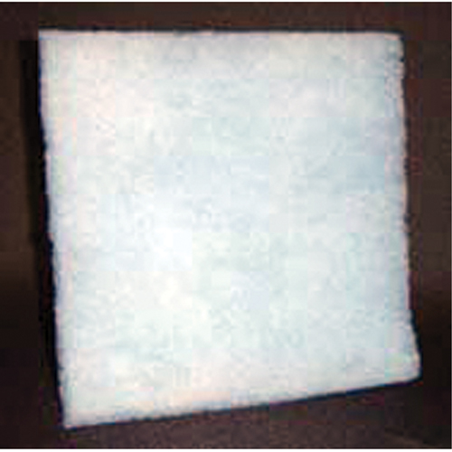 Synthetic Media Filters, Pad, MERV 5, 20" W x 2" D x 18" H Kelford