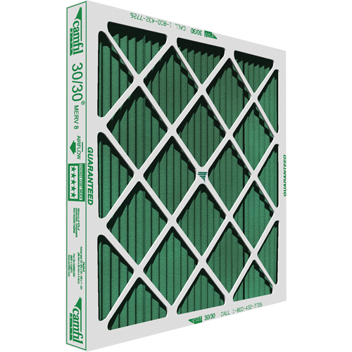Filtre &agrave; panneau de grande capacit&eacute; 30/30, Boîte, MERV 8, 16" la x 2" p x 16" h Kelford