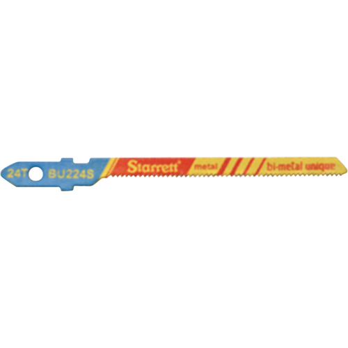 Unified Shank&reg; Jig Saw Blades, Bi-Metal, 4" L, 24 TPI Kelford