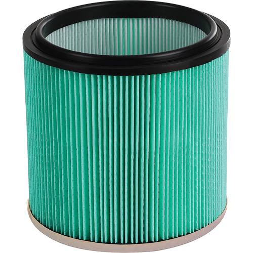 Filter for Wet & Dry Vacuums, Cartridge/Hepa, Fits 16 US gal. Kelford
