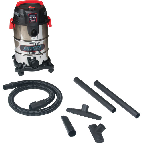 Aspirateur, Secs-humides, 6 CV, 8 gal. US (30,3 litres) Kelford