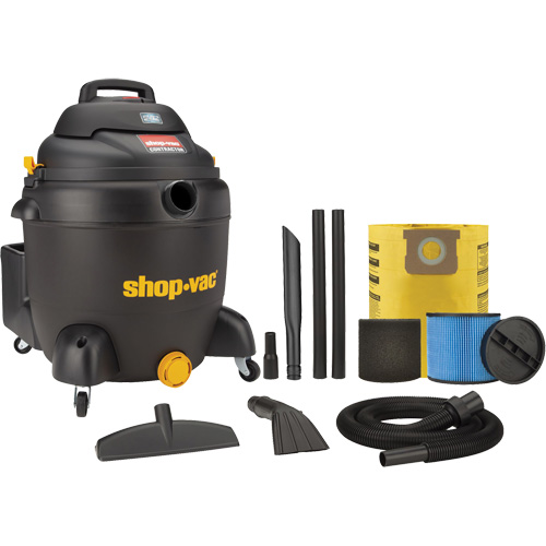 Aspirateur pour atelier SVX2, Secs-humides, 6,5 CV, 18 gal. US (68,1 litres) Kelford