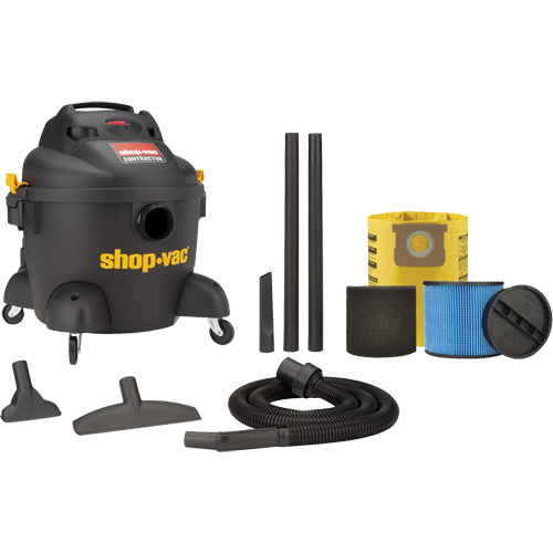 Aspirateur d'atelier s&eacute;rie entrepreneur, Secs-humides, 3,5 CV, 6 gal. US (22,7 litres) Kelford