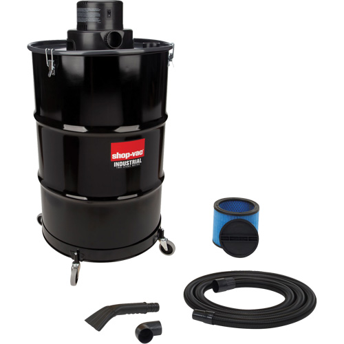 Aspirateur pour atelier, Secs-humides, 3 CV, 55 gal. US (208,2 litres) Kelford