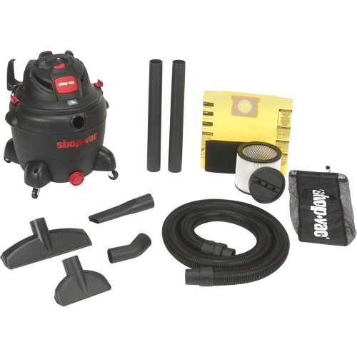 Aspirateur utilitaire pour atelier SVX2, Secs-humides, 6,5 CV, 16 gal. US (60,6 litres) Kelford