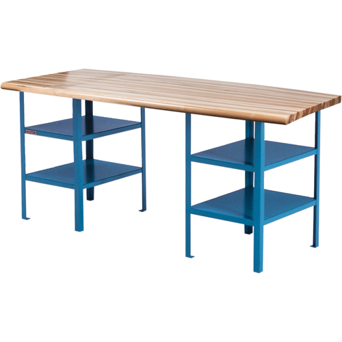 &eacute;tabli sur pi&eacute;destal extra robuste, Cap 2500 lb, 120" la x 30" p, 34" h Kelford