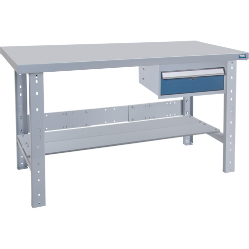 Pre-Designed Workbench, 60" W x 36" D x 34" H, 2500 lbs. Capacity Kelford