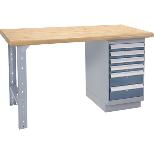 Heavy-Duty Workbench, 1500 lbs. Cap., 60" W x 36" D, 34" H Kelford