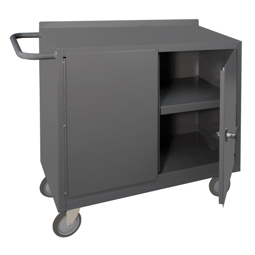 Mobile Workbench Cabinet, Steel Surface Kelford