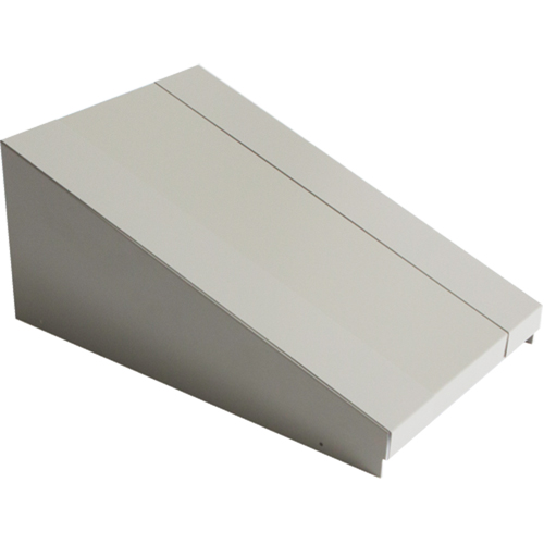 All-Welded Concorde - Heavy-Duty Lockers Sloping Top, 1 Bank, 18" D x 12" W x 6" H, Grey, Steel Kelford