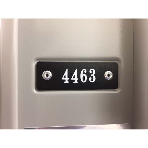 Locker Plate Numbers Kelford