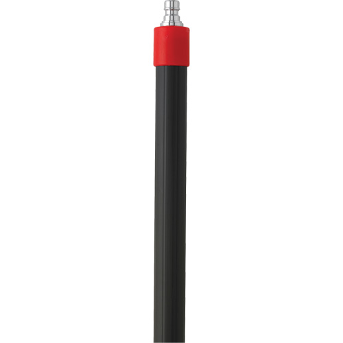 Transport Line Water-Fed Handle, Aluminum/Polypropylene, Telescopic, Euro Threaded Tip, 1-1/4" Diameter, 63" - 109" Length Kelford