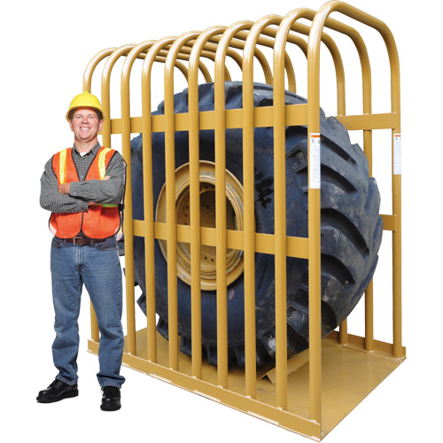 T111 10-Bar Earthmover Tire Inflation Cage Kelford