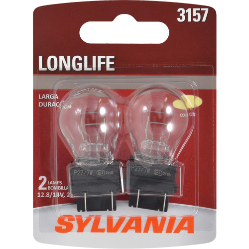 3157 Long Life Mini Automotive Bulb, Incandescent, 26.9 W/8.3 W, Off White Kelford
