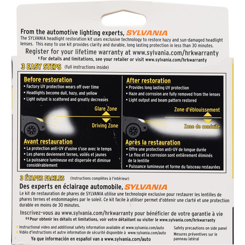 Headlight Restoration Kit Kelford