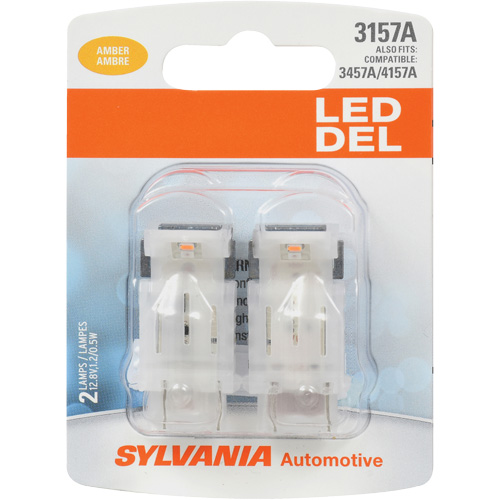 3157A Mini Automotive Bulb, LED, 0.5 W/12.8 W, Amber Kelford