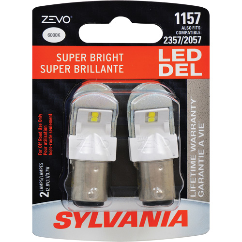 1157 Mini-ampoule automobile Zevo, DEL, 1,7 W, Blanc Kelford