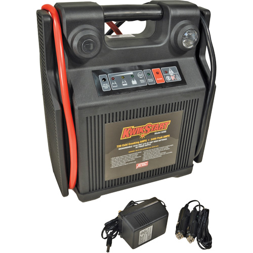 Bloc d'alimentation 12/24 V portable pour d&eacute;marrage de secours KwikStart Kelford