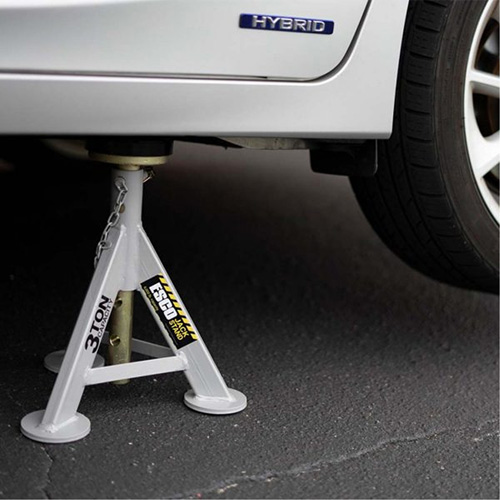 Performance Shorty Low Profile Jack Stands, 3 tons Capacity, 11" - 17" H Kelford