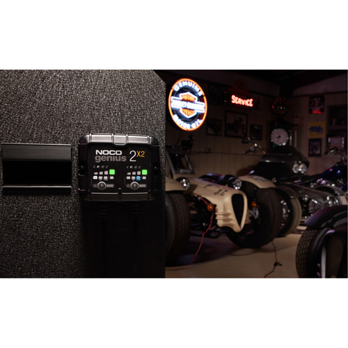 Chargeur de batterie 2 sorties de 4 A Genius 2X2 Kelford