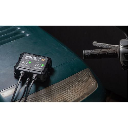 Chargeur de batterie 2 sorties de 4 A Genius 2X2 Kelford