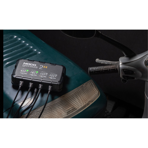 Chargeur de batterie 4 sorties de 8 A Genius 2X4 Kelford