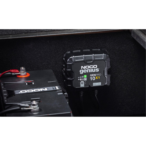 Chargeur de batterie embarqu&eacute; &agrave; 1 sortie de 10 amp&egrave;res GenPro10X1 Genius Kelford