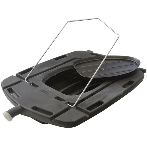 Bac de vidange d'huile pour camion &agrave; profil bas avec couvercle Kelford