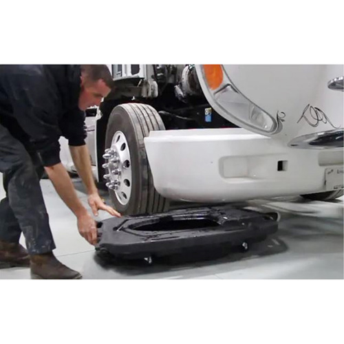 Bac de vidange d'huile pour camion &agrave; profil bas avec couvercle Kelford