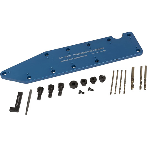 Manifold Drill Template for Ford 3.5L Ecoboost Kelford