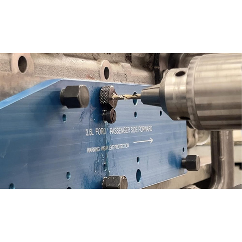 Manifold Drill Template for Ford 3.5L Ecoboost Kelford