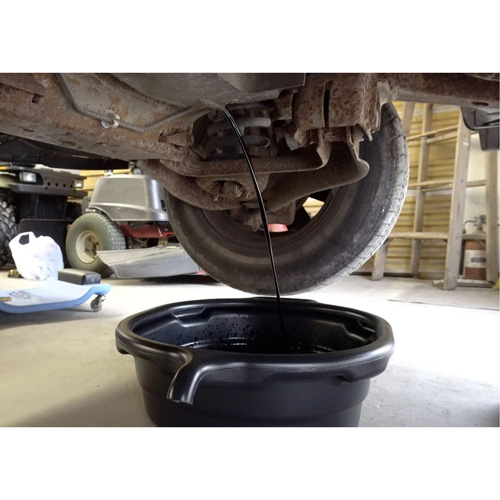 Black Oval Drain Pan Kelford