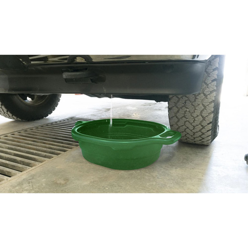 Green Oval Drain Pan Kelford
