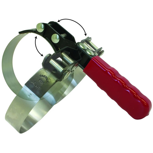 Petite cl&eacute; pour filtre &agrave; huile standard &agrave; prise pivotante, 3-1/2" - 3-7/8" Capacit&eacute; du filtre Kelford