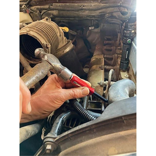 Barre-levier avec extr&eacute;mit&eacute; de frappe, 1/4" la x 5" lo Kelford