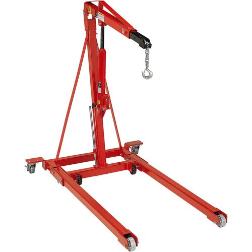 Folding Engine Crane, 2500 lbs. (1.25 tons) Capacity Kelford