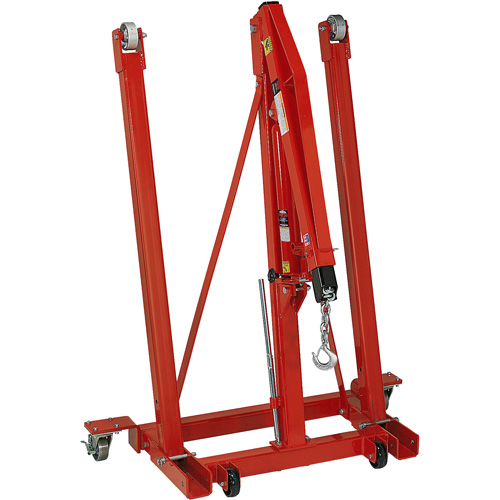 Folding Engine Crane, 2500 lbs. (1.25 tons) Capacity Kelford