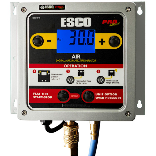 Gonfleur num&eacute;rique mural en aluminium pour pneus Kelford