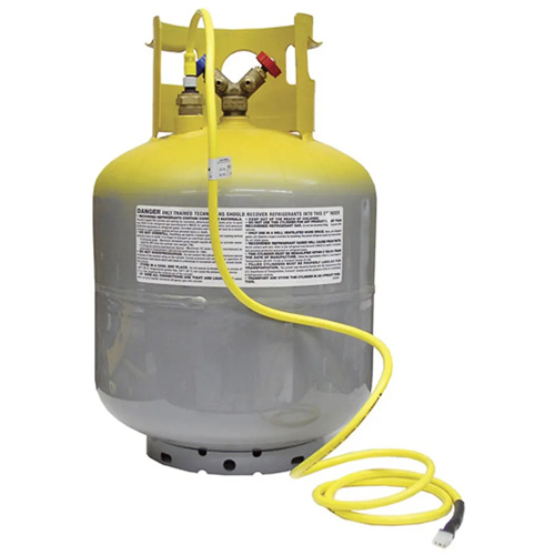 Aspirateur de r&eacute;frig&eacute;rant R134A et R1234YF avec collecteur Kelford