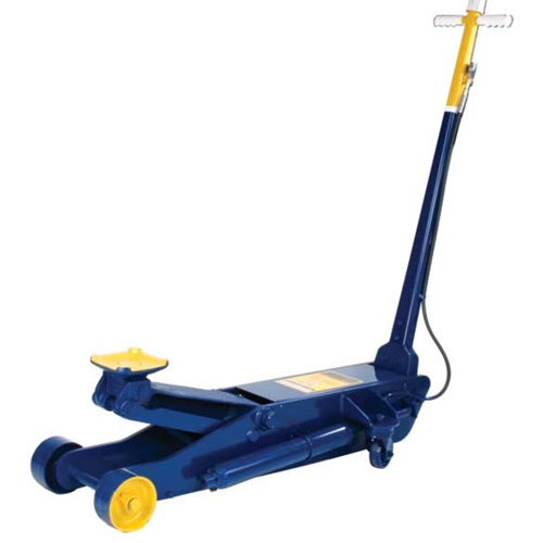 Long Chassis Service Jack, 10 Ton(s) Capacity, 6-3/4" Lowered, 25-1/2" Raised, Air Hydraulic Kelford