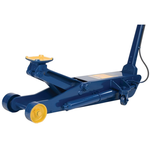 Long Chassis Service Jack, 10 Ton(s) Capacity, 6-3/4" Lowered, 25-1/2" Raised, Air Hydraulic Kelford