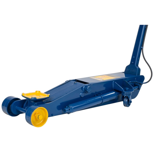 Long Chassis Service Jack, 10 Ton(s) Capacity, 6-3/4" Lowered, 25-1/2" Raised, Air Hydraulic Kelford