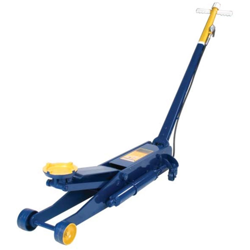 Long Chassis Service Jack, 4 Ton(s) Capacity, 5" Lowered, 25-3/4" Raised, Air Hydraulic Kelford