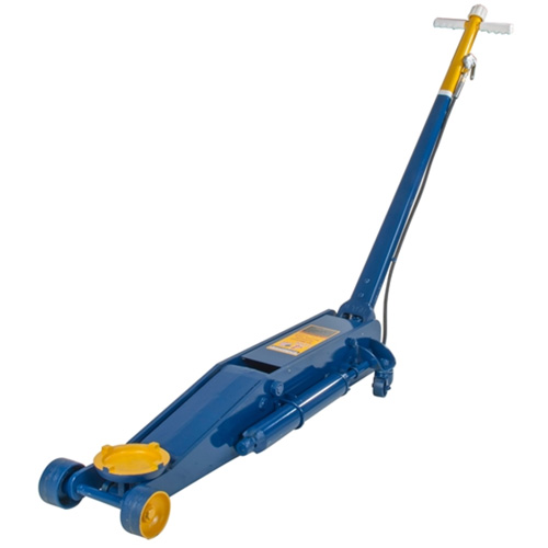 Long Chassis Service Jack, 4 Ton(s) Capacity, 5" Lowered, 25-3/4" Raised, Air Hydraulic Kelford