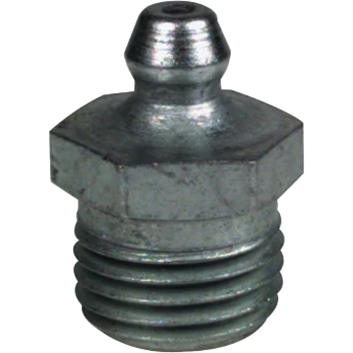 Raccord de graissage droit tr&egrave;s court, Acier, Filetage de 0,25 NPT Kelford